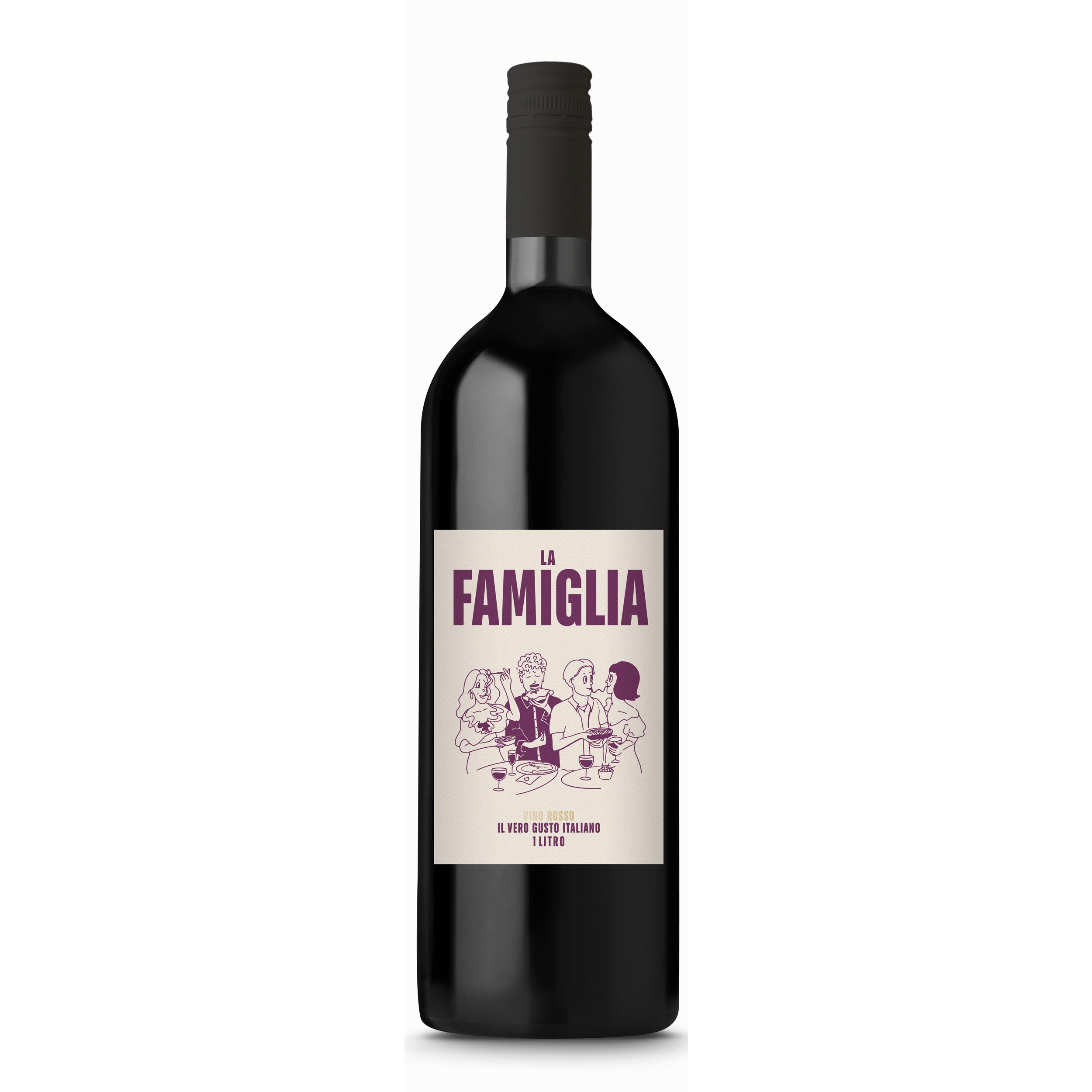 Vino Rosso "La Famiglia" - 1 Liter