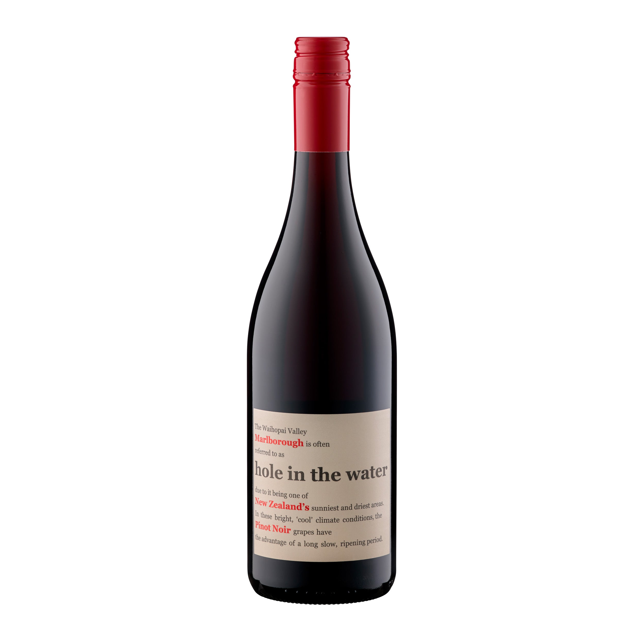 Konrad Wines - hole in the water Pinot Noir