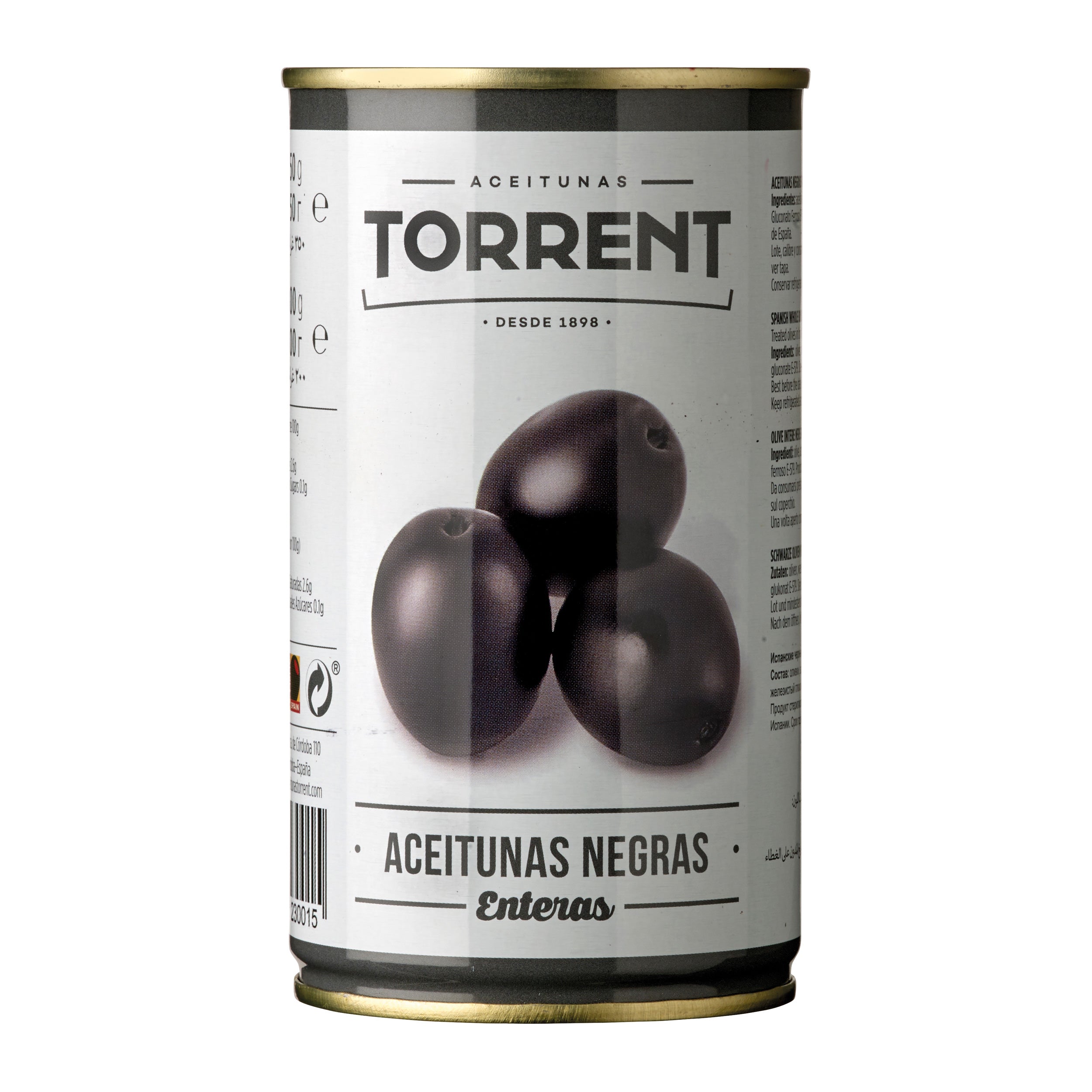 Aceitunas Negras con Hueso