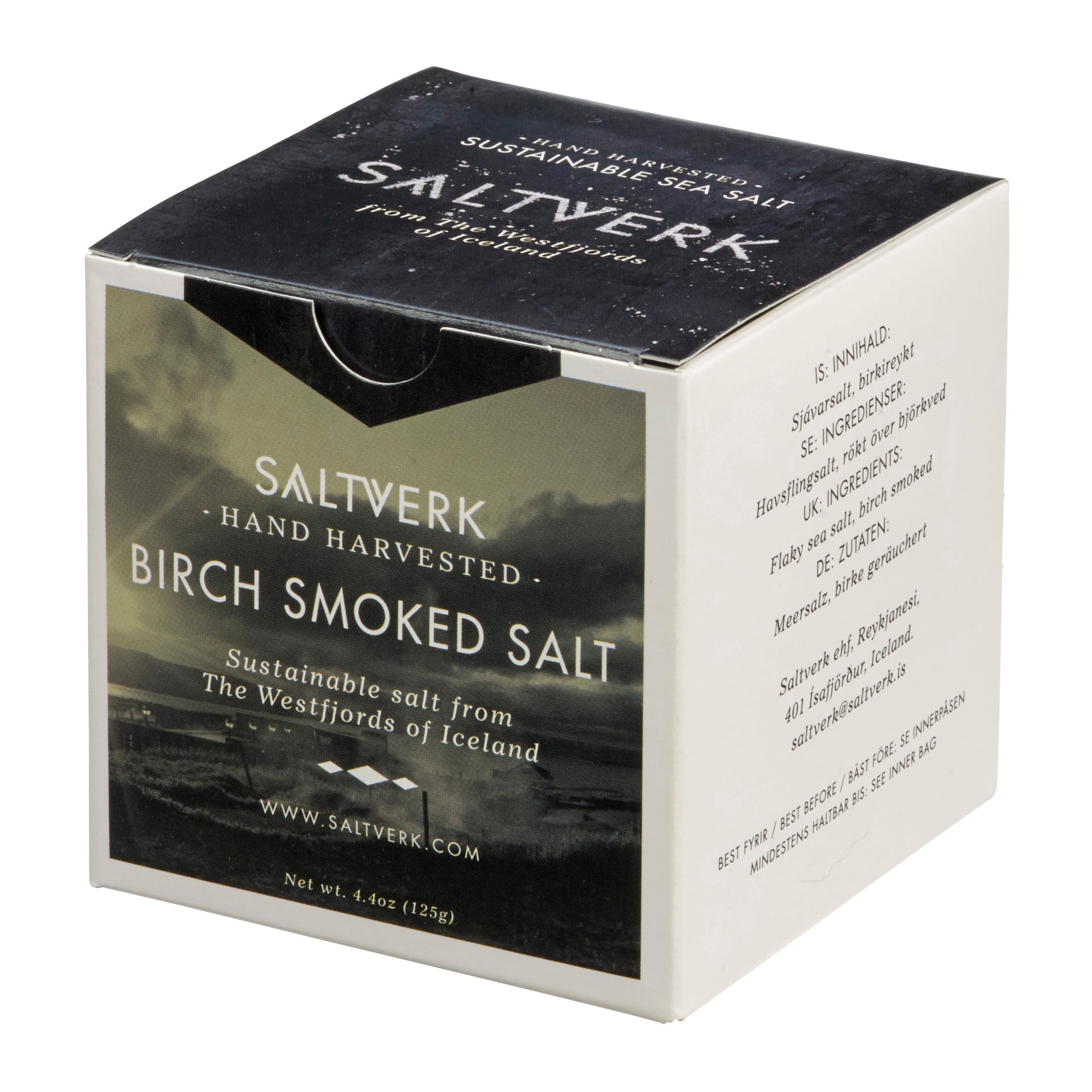 Birch Smoked Salt - Meersalzflocken geräuchert