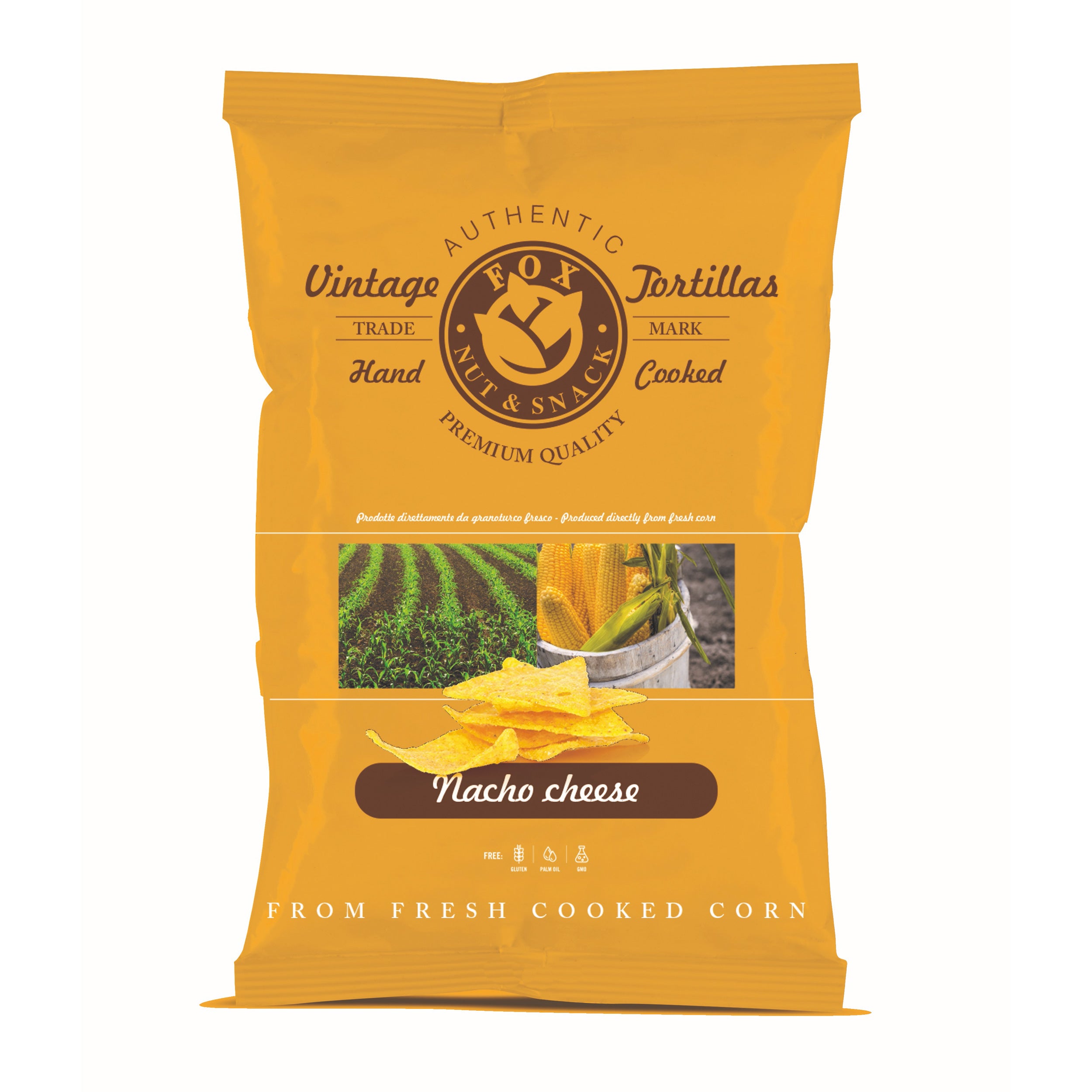 Fox Italia Vintage Tortillas Formaggio (Tortilla Chips mit Käse)