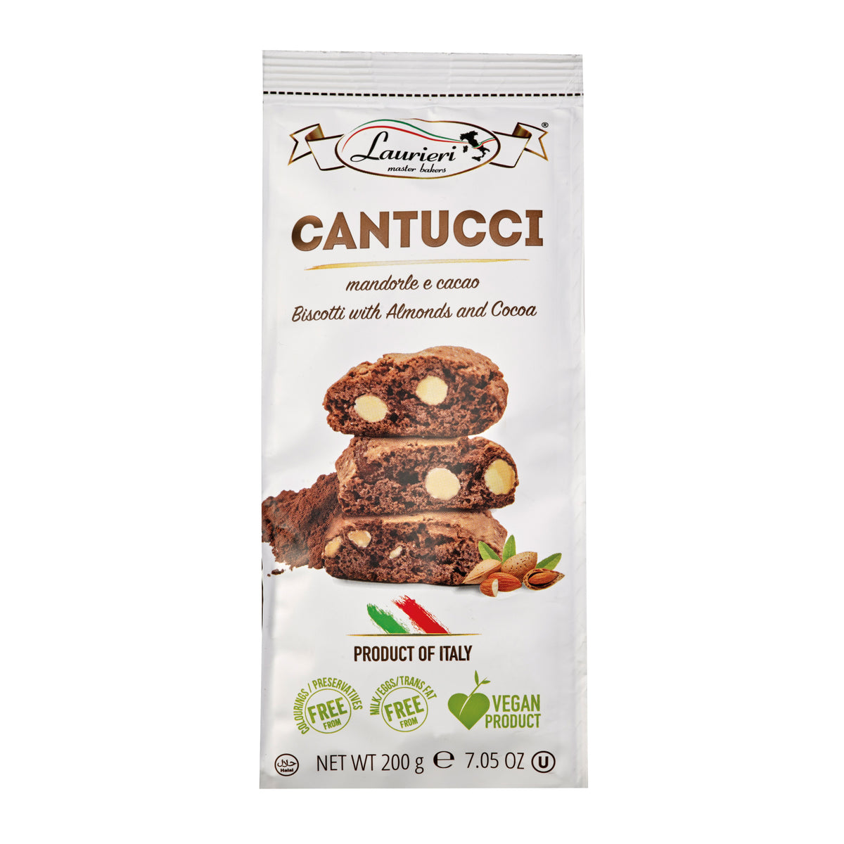 Cantucci con Mandorle e Cacao