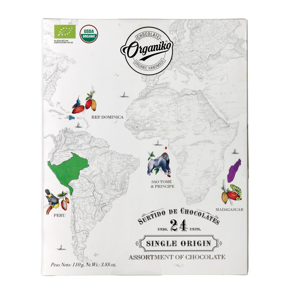Chocolate Organiko 24 Minitäfelchen - Bio